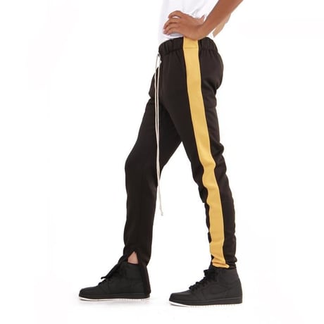 EPTM/トラックパンツ　Black×Yellow
