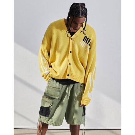 BOOHOO /Spring Knit cardigan YELLOW