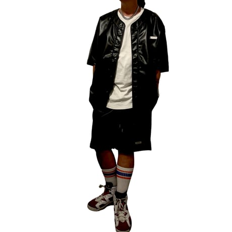 Mismatch NYC/Lether baseball Shirts (Set Up)