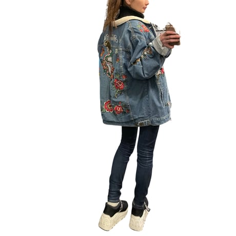 Reason Clothing Newyork/BOA  Denim Jacket
