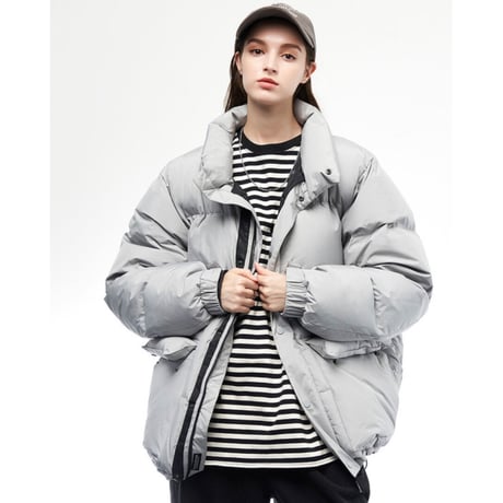 SAINT PAIN/DOWN JACKET SILVER