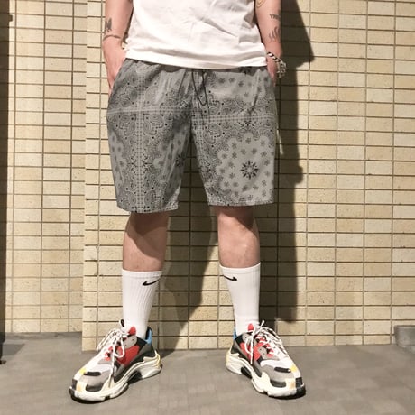 BOOHOO /BANDANA reflector shorts