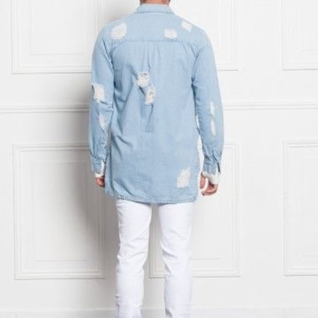 Sixth June/Damaged Denim Long shirts