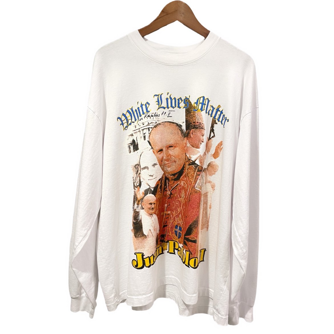 YEEZY / WHite Lives Matter Longsleeve Tee 