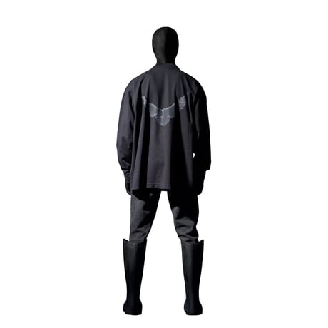YEEZY GAP by BALENCIAGA /  DOVE LONGSLEEVE TEE "WASH BLACK"