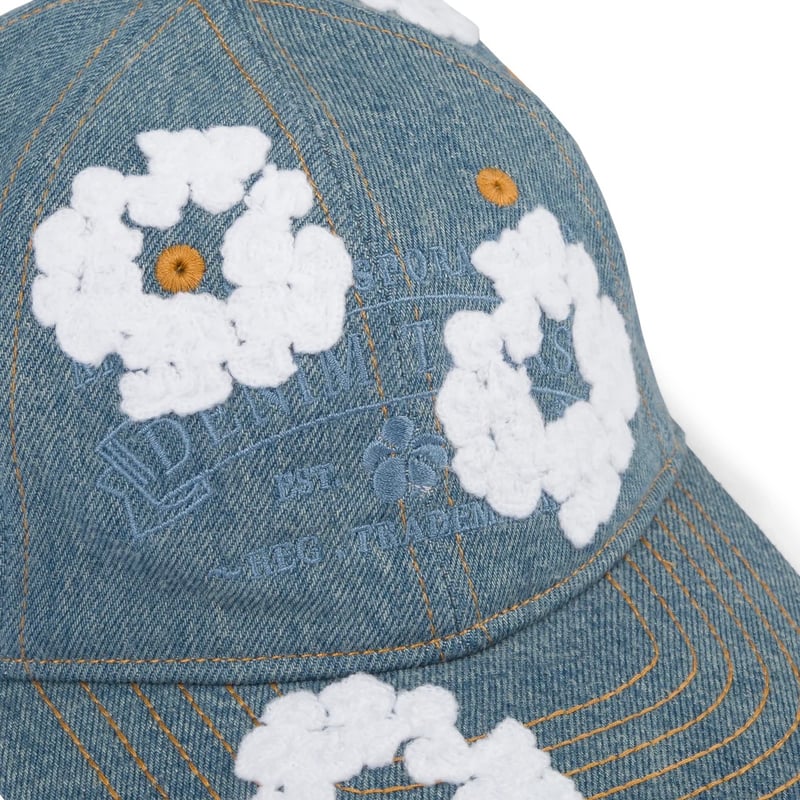DenimTears / Denim Cotton Wreath Cap | BINGOSTA