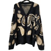 RE NEW/Bandana knit cardigan