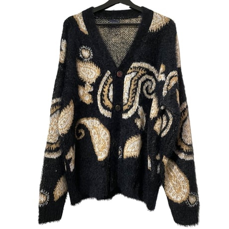 RE NEW/Bandana knit cardigan