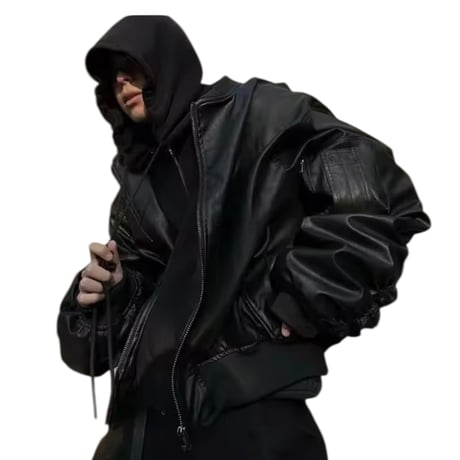 Mismatch NYC APE レザー スタジャン y2グランジ Mismatch NYC APE