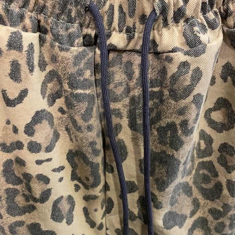 Leopard Paint Bermuda Shorts