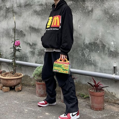 CPFM ×  McDonald's / ibons! Hoodie BLACK