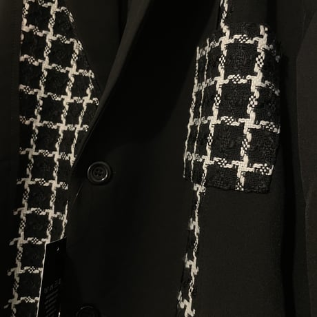 Mismatch NYC/ tweed tailored Jacket