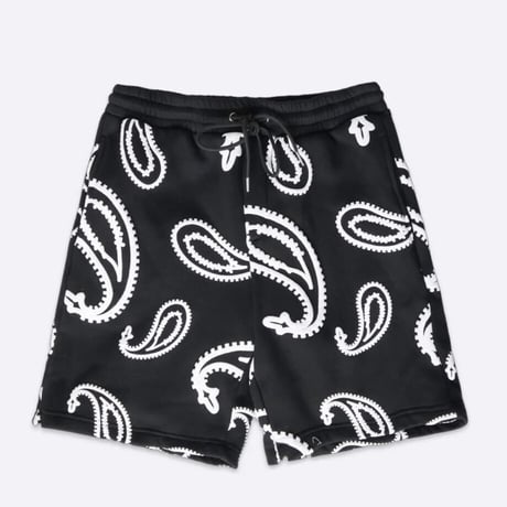 EPTM/BANDANA PUFFY  SHORTS "BLACK"