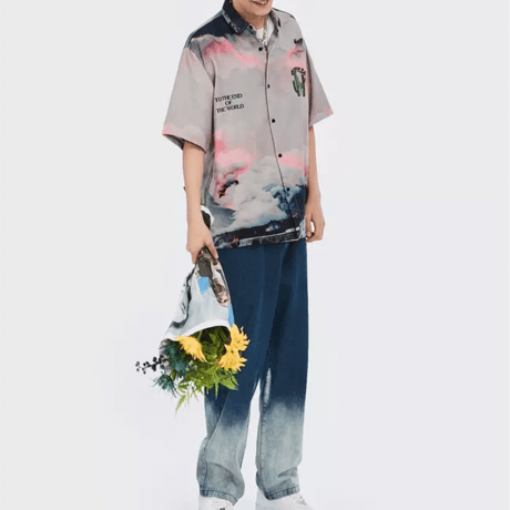 WOSS.official/ oversize caktus shirts