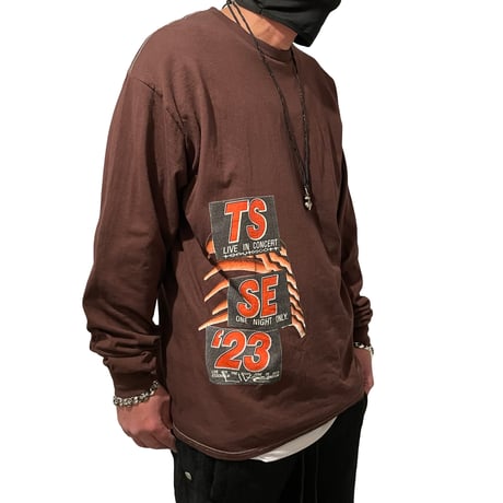 Travis Scott /UTOPIA tour Longsleeve Tshirts  BROWN