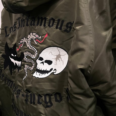 GRMY/ THE PLANET N-2B FLIGHT JACKET "KHAKI"