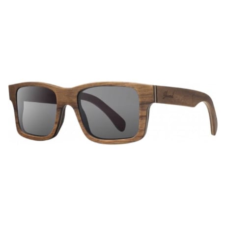 Shuwood/wood square sunglasses