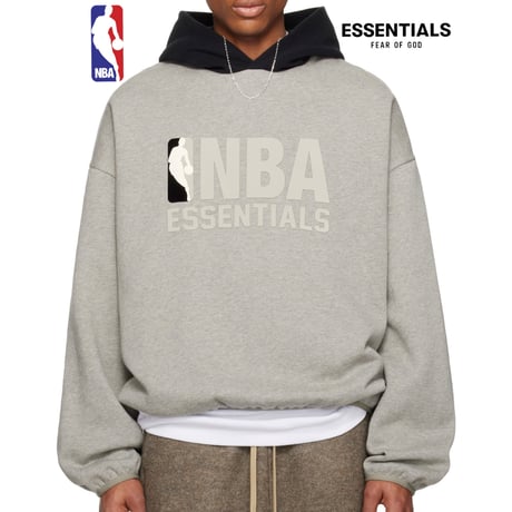 ESSENTIALS × NBA / Logo Hoodie