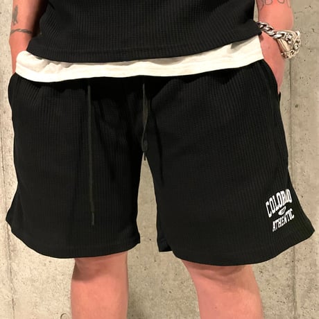 By The R/ Thermal college Set UP (Tops&Shorts) "BLACK"