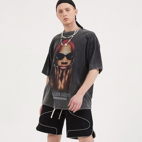 Mismatch NYC/”RODMAN” vintage Tee