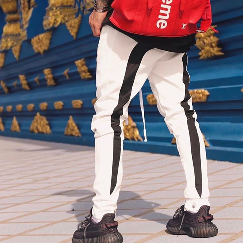 GUAPI/FUSION Track Pants WHITE | BINGOSTAR ・ ビン