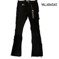 VALABASAS / Twisted Stack Denim  "BLACK"