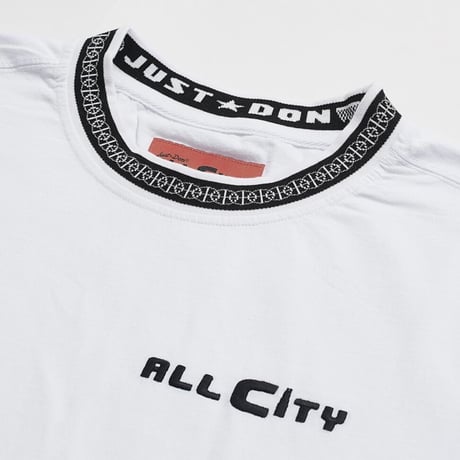 ALL CITY by Just Don / Logo Tshirt WHITE