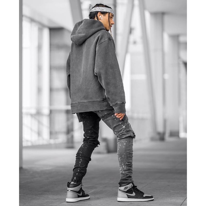 ゆ*ん様 GUAPI スリムフィットデニム guapistar All Black Waxed Stars Denim - Guapi Clothing