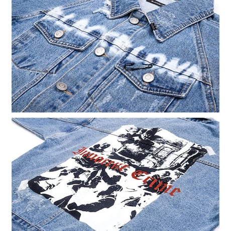 BLACK BLOND/BBD INNOCENT DENIM JACKET