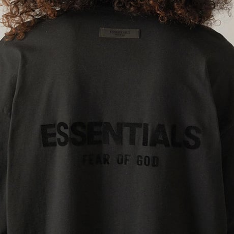 ESSENTIALS  fear of god /Long Sleeve Tshirt  "Black "