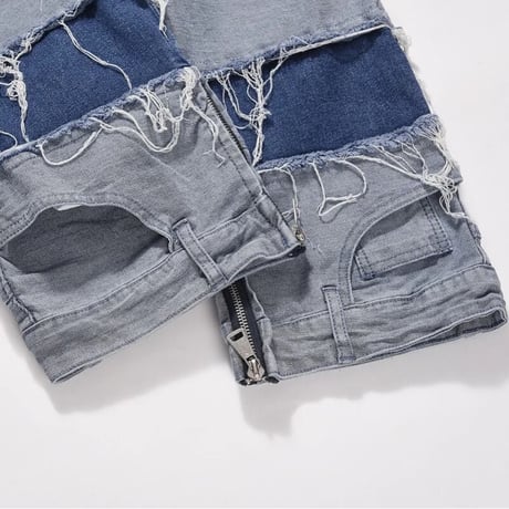 Mismatch NYC/Layered Zip Denim