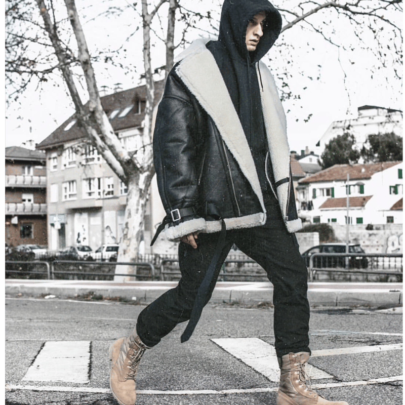 OverSized Boa Riders Jacket | BINGOSTAR ・ ビンゴスター OverSized Boa Riders Jacket | BINGOSTAR ・ ビンゴスター