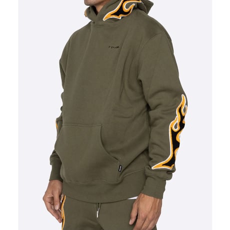 EPTM/FLAME HOODIE ”OLIVE”