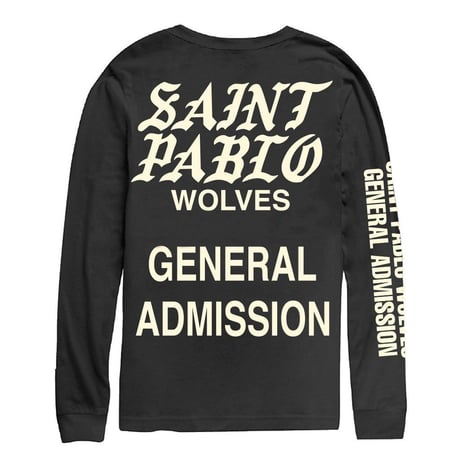 Saint Pablo Tour/official long sleeve