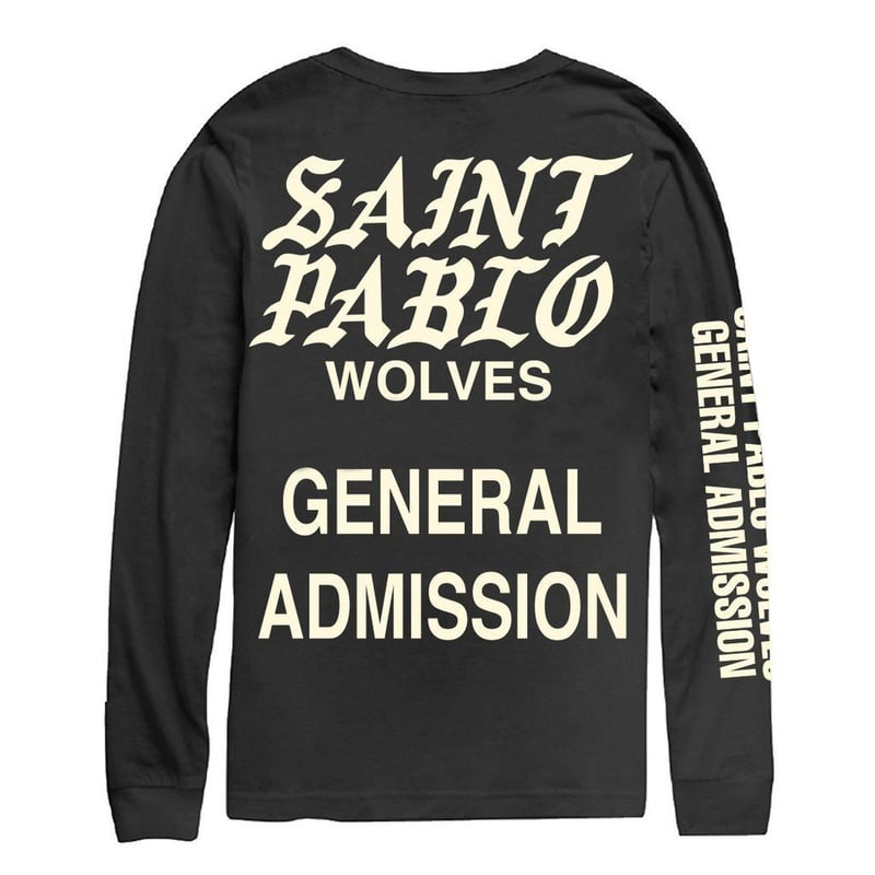 Saint Pablo Tour/official long sleeve | BINGOST