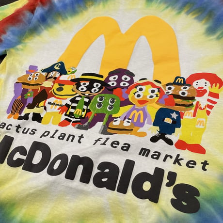CPFM ×  McDonald's / buggy and friends Tee TIEDYE