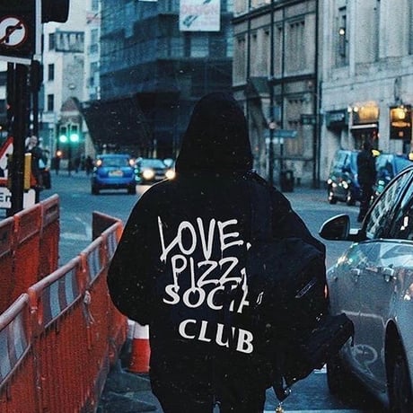 No Perfect Italy/LOVE PIZZA SOCIAL CLUB BLACK