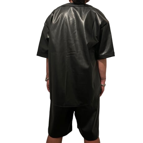 Mismatch NYC/Lether baseball Shirts (Set Up)