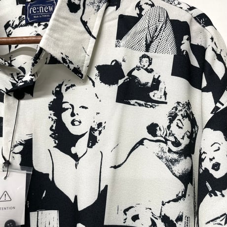 RE NEW/Marilyn summer shirts  "IVORY"