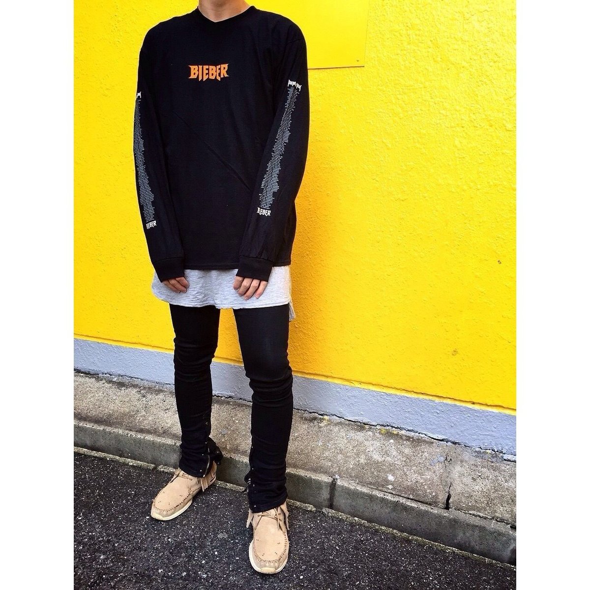 Purpose tour/Justin bieber official Long sleeve