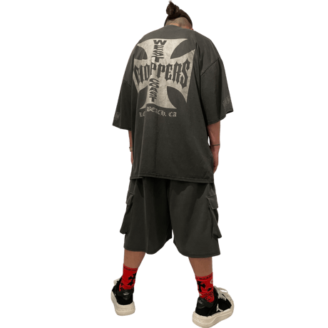 FORCE /Washed Pocket Shorts (Set UP)