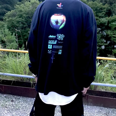 Travis Scott /Cactus Jack "FORTNITE" LONG SLEEVE　BLACK