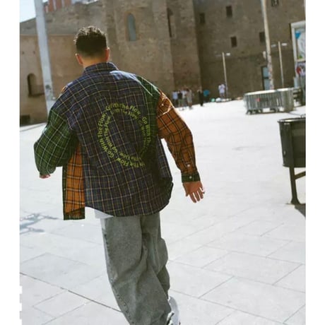WOSS.official/patchwork shirt