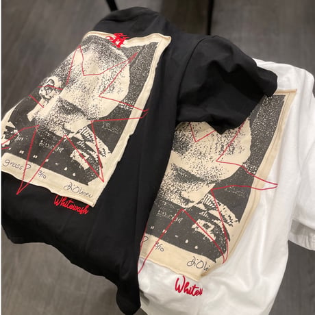 Mismatch NYC/Embroid  1987 Tee  (BLACK/WHITE)
