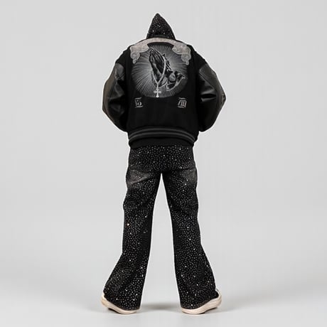 Mismatch NYC/ Pray Wool Varsity Jacket