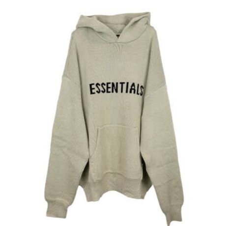 FOG Essentials/Knit Hoodie "khaki"