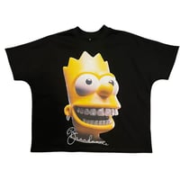 Mismatch NYC/ Grillz Simpson hommage tee  (BLACK)