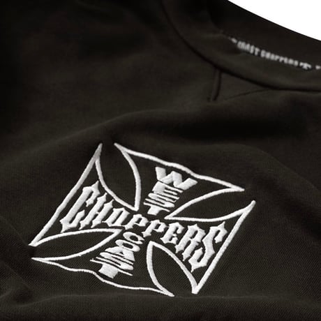 West Coast Choppers/ W.C.C Logo SweatShirts "BLACK"