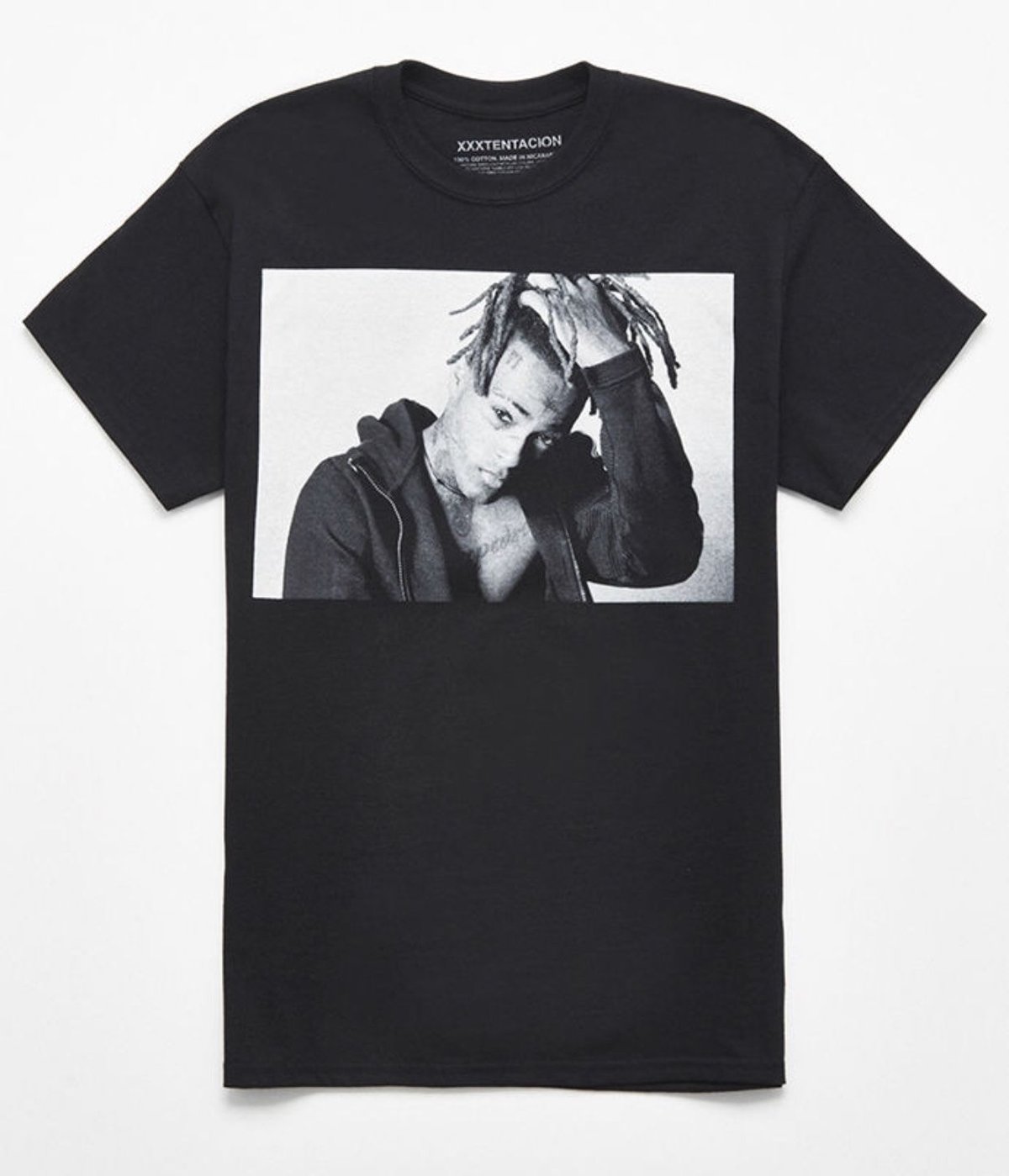 生前発売 Revenge XXXTentacion Tシャツ 正規品 赤タグ Revenge XXXTentacion Mugshot Tee Black メンズ - FW23 - JP