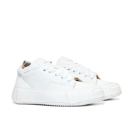 VALABASAS / Leather Sneaker "WHITE"